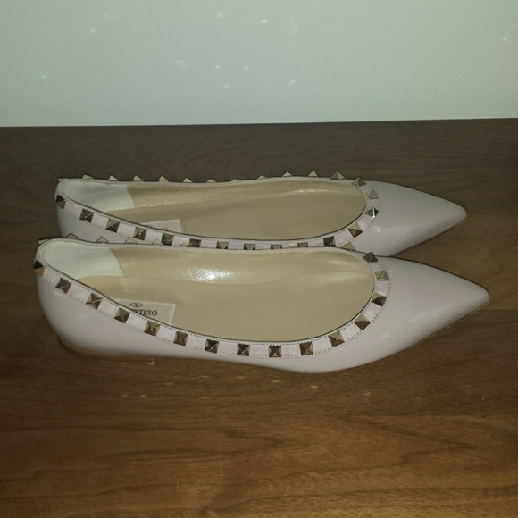 Valentino Garavani Rockstud Ballerina Flat size 40 - Picture 3 of 5